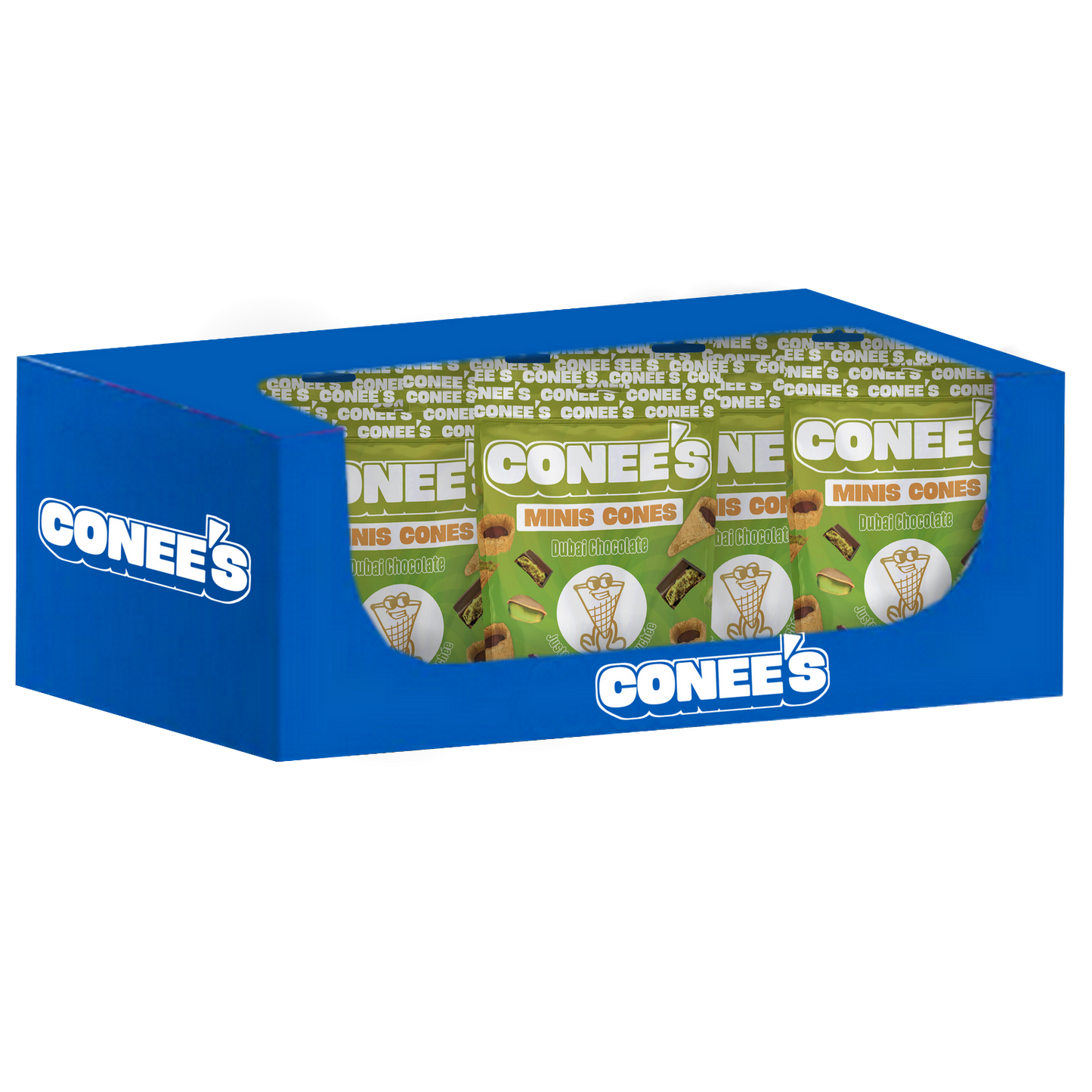 CONEE'S  /  MINI CONES DUBAI CHOCOLATE  /  16 x 60g