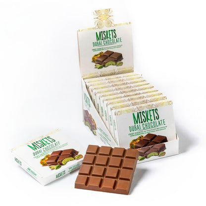 MISKETS /  MILK DUBAI CHOCOLATE  /  x72