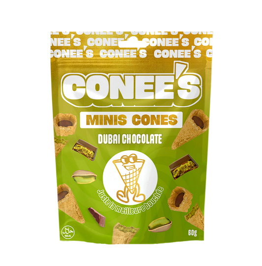 CONEE'S  /  MINI CONES DUBAI CHOCOLATE  /  16 x 60g