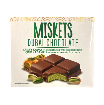 MISKETS /  MILK DUBAI CHOCOLATE  /  x72