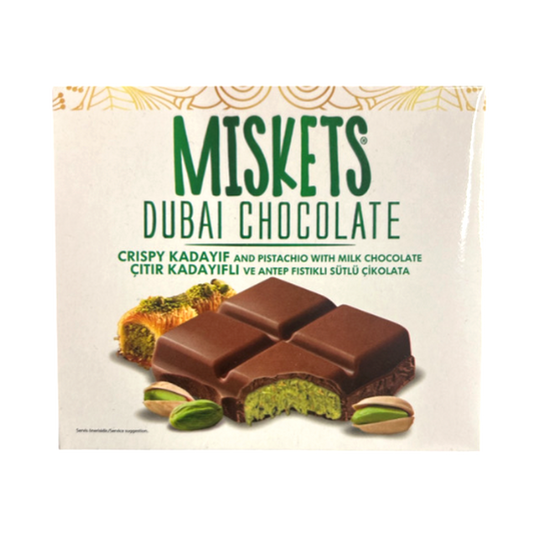 MISKETS /  MILK DUBAI CHOCOLATE  /  x72