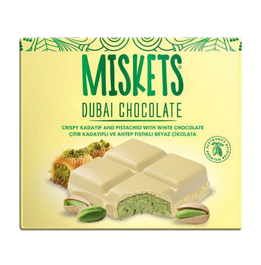 MISKETS /  WHITE DUBAI CHOCOLATE  /  x72