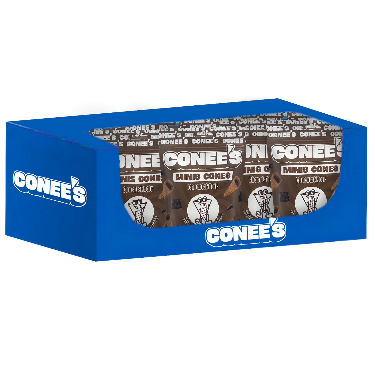 CONEE'S  /  MINI CONES CHOCOLAT NOIR  /  16 x 80g