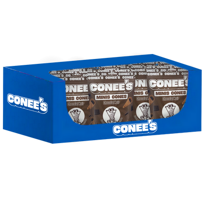 CONEE'S  /  MINI CONES CHOCOLAT NOIR  /  16 x 80g